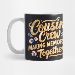 Cousin Crew 2024 Summer Vacation Beach Family Trips Matching Mug